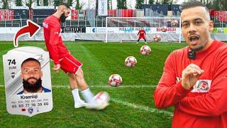 WIE gut ist ein PROFI FUSSBALLER?! Fussball Challenge mit LIRIDON KRASNIQI