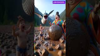 Evolution of cat: Sumo woman sitting on dirty road chased by eagle Whale #cat#cute#love#shorts