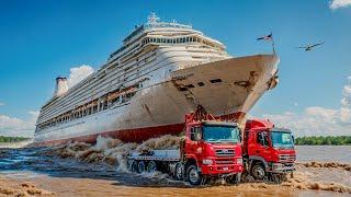 Extreme Dangerous Transport Skill Operations Oversize Truck | Biggest Heavy Equipment Machines #5