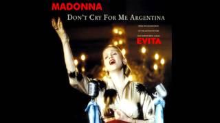 Madonna - Don't Cry for Me Argentina (English + Greek Subs)