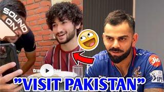 "Visit Pakistan Hopefully..."  Virat Kohli Video Call With Pakistani Mountaineer Shehroze Kashif