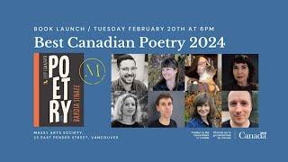 Best Canadian Poetry 2024 selected by Bardia Sinaee