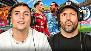 REACCION MANCHESTER UNITED vs MANCHESTER CITY con COSCU | FINAL COMMUNITY SHIELD