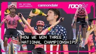 THREE NATIONAL CHAMPIONS! | RaceTV | Faulkner, Quinn, Labecki | USA National Championships 2024