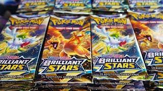 Opening 1,000 Pokemon Brilliant Stars Booster Packs