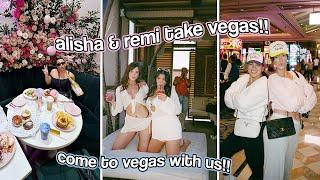 ALISHA & REMI TAKE VEGAS!! Dress Try On With Me!!