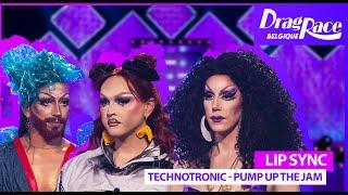 Drag Race Belgique S1 E03 - Lip Sync : "Pump Up the Jam" de Technotronic