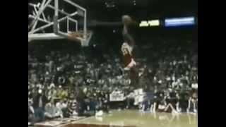 Dominique Wilkins One Handed Dunk off Glass 1988