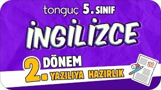 5.Sınıf İngilizce 2.Dönem 2.Yazılıya Hazırlık  #2024