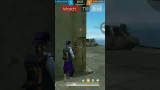 1vs3 clutch #shorts #shorts #garena free fire max