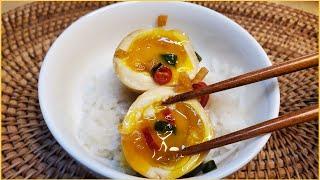 boiled egg recipes│eggs in soy broth│a Rice thief │Korean side dish