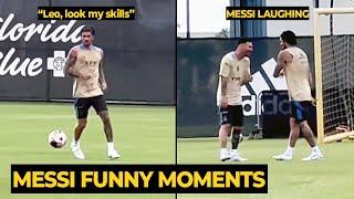MESSI funny reaction laughed to De Paul after failed to score in an empty net | Football News Today