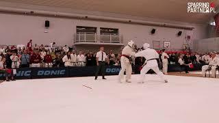 Krzysztof Kończa vs Adrian Żydziak MASTERS Mistrzostwa Polski OPEN Karate Kyokushin Warszawa 2024