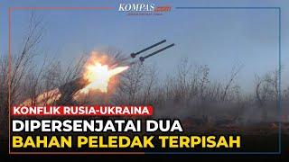 Momen Roket Termobarik Diluncurkan di Wilayah Ukraina