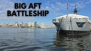 Why Does Battleship New Jersey Have Such a Big Aft?