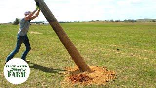 Setting Posts AND Intensive Grazing Management System Walk Through