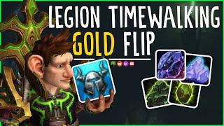 Flipping Timewarped Badges into Gold with Legion Timewalking - Buying Legion Mats