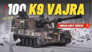 Indian Amy 100 K9 Vajra Orders, India SFDR Final Test, Zorawar Firing Trials | Defence Updates #2544