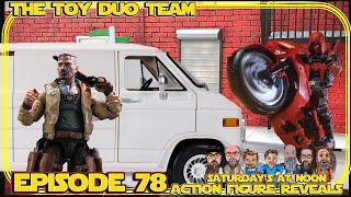 The Toy Duo Team! episode 78: Action Figure and Toy News! TV and Movies too..