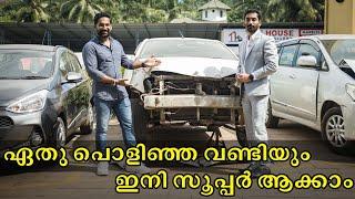 Vintage Cars and Accident Cars restoration!!  Arjun Ashokan's 118NE and SS80, G Wagon!!