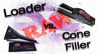 RAW Cone Loader vs Cone Filler