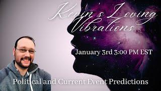 1/3/25 3:00PM EST Solo Live Show- Political and Current Event Psychic Predictions