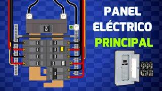 Panel eléctrico principal - Centro de carga - Panel de distribución. Explicación Fácil