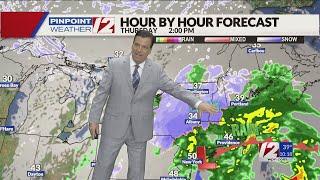 WPRI 12 Weather Forecast 11/26/24  Rain Returns Thanksgiving