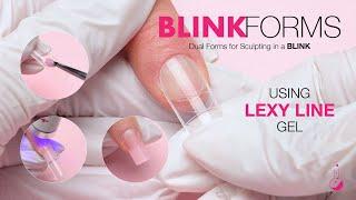 BLINKForms Tutorial | Reusable Gel Sculpting Forms | Hard Gel Nail Form Tutorial | by Light Elegance