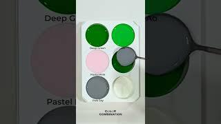 Guess the mixed colors 102 (easy to hard) #colormixing #paintmixing #guessthecolor