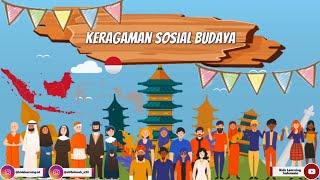 KERAGAMAN SOSIAL BUDAYA INDONESIA (Jenis Dan Manfaat Keragaman Sosial Budaya) | Materi Pelajaran IPS