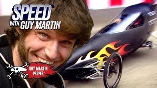 The World's Fastest 85.6mph Gravity Racer | Guy Martin Proper