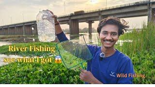 River fishing vlog Amazing Glass fish & killi Fish#fishing #fishingvideo #vlogs #fishlover #viral