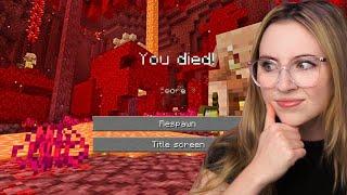 Our first time exploring the nether and THIS happened... CloutCraft SMP Episode 3