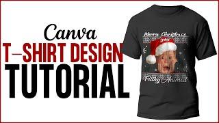 How To Design Shirts In Canva | Canva Shirt Design Tutorial | 25 Days of Canva 15