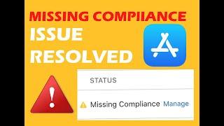 iOS: Missing Compliance status when I add the build to the app store console