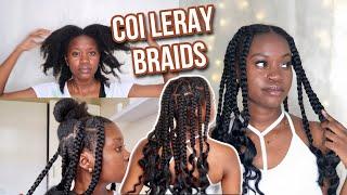 COI LERAY INSPIRED KNOTLESS BRAIDS FT Touchdown Haircare | Coi leray braids