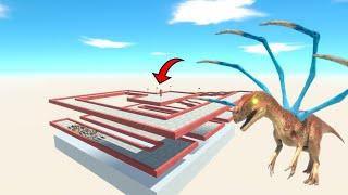 Escape From Alien Allosaurus - Last Survivor - Animal Revolt Battle Simulator