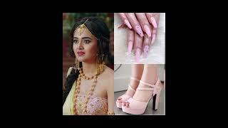 Nagin actress tejasswi, Mouni roy and other's Beautiful dress with same color heels and nails 