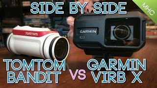 TomTom Bandit vs Garmin Virb-X (HD)