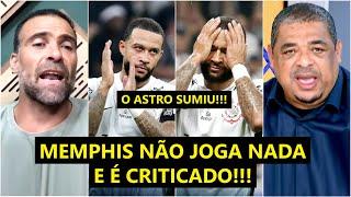 "O MEMPHIS DEPAY SUMIU, cara! NÃO FEZ NADA, o Corinthians FOI ELIMINADO na Pré-Libertadores e..."