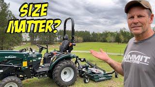 Is This 25hp Tractor Big Enough for 20 Acres?