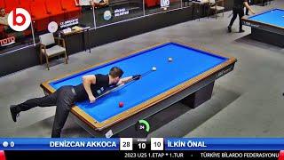 DENİZCAN AKKOCA vs İLKİN ÖNAL | 3 Cushion Billiards Championship ANKARA