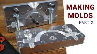 Home injection molding part 2: Machining a mold