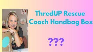 ThredUP Coach Mystery Rescue Box