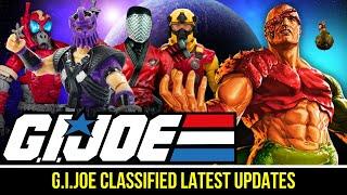 SHOCKING NEWS & UPDATES from Hasbro's G.I.JOE Classified Team!