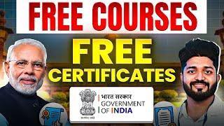 FREE Online Courses from Government with Certificate | Skill India Digital | Must Watch for freshers