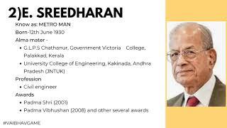 Top 5 civil engineers of India..