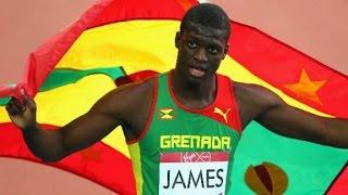 Grenada's Olympic champion Kirani James