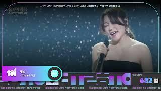 [#불후의명곡] 누나 한번 믿어 봐 특집 TOP2 공개 글로벌판정단 TOP3 순위 발표